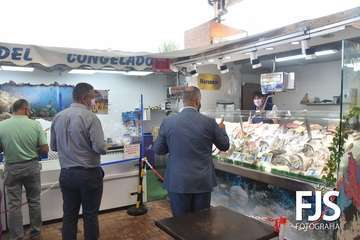 El Mercado de Telde visibiliza su compromiso contra la violencia de género/Francisco Javier Santana.